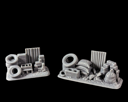 Barricades / Piles Of Junk- 28mm (2/pk) - SLA005