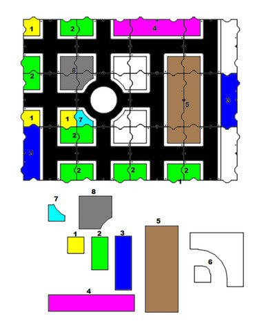 28mm Terrain Block Filler #2