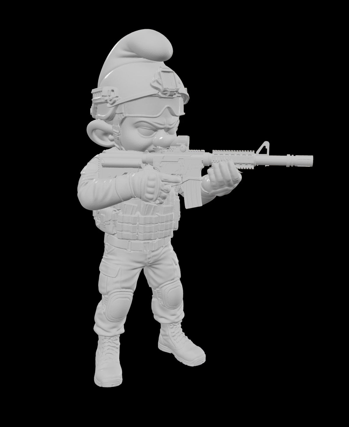 The Blue Dudes – Nine 28mm Tactical Miniatures