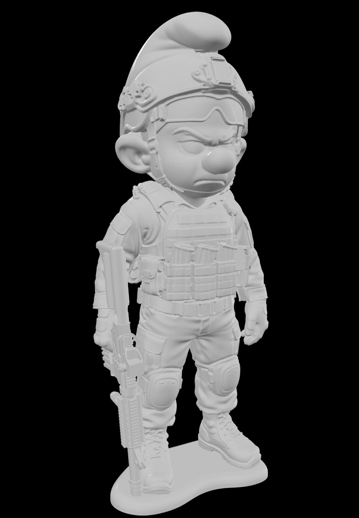 The Blue Dudes – Nine 28mm Tactical Miniatures