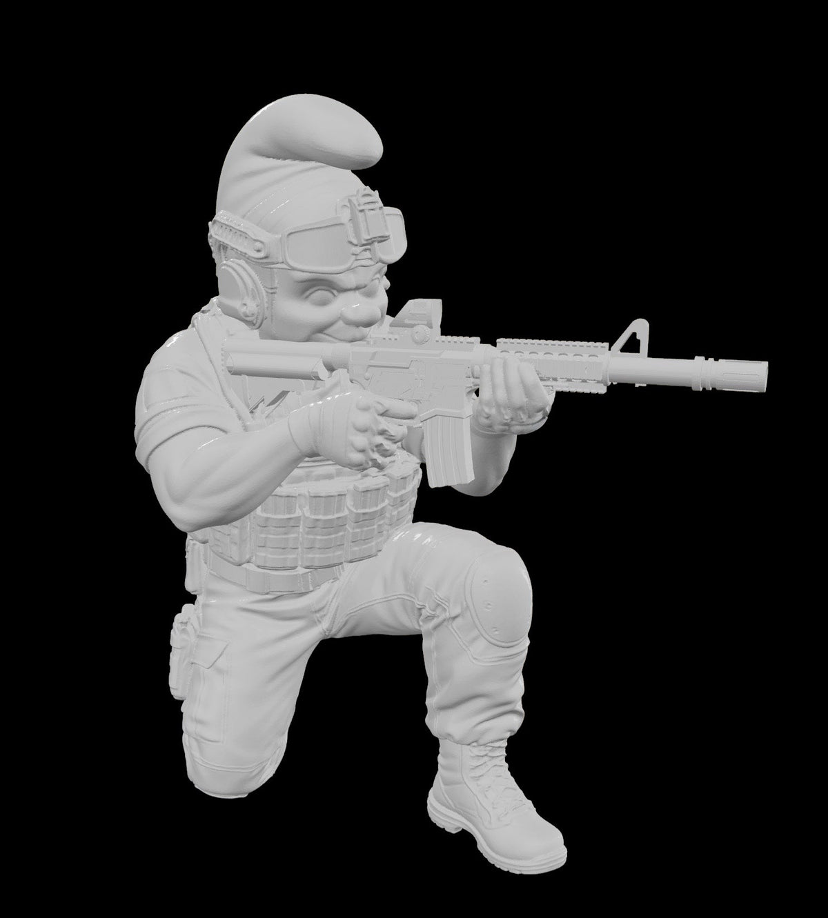 The Blue Dudes – Nine 28mm Tactical Miniatures