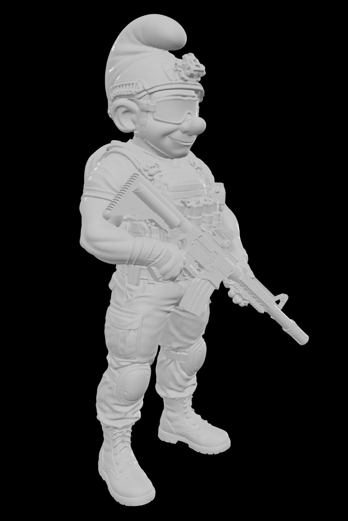 The Blue Dudes – Nine 28mm Tactical Miniatures