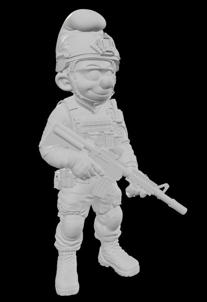 The Blue Dudes – Nine 28mm Tactical Miniatures