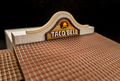 28mm (O Gauge) Taco Restaurant (MDF) - 28MMDF163