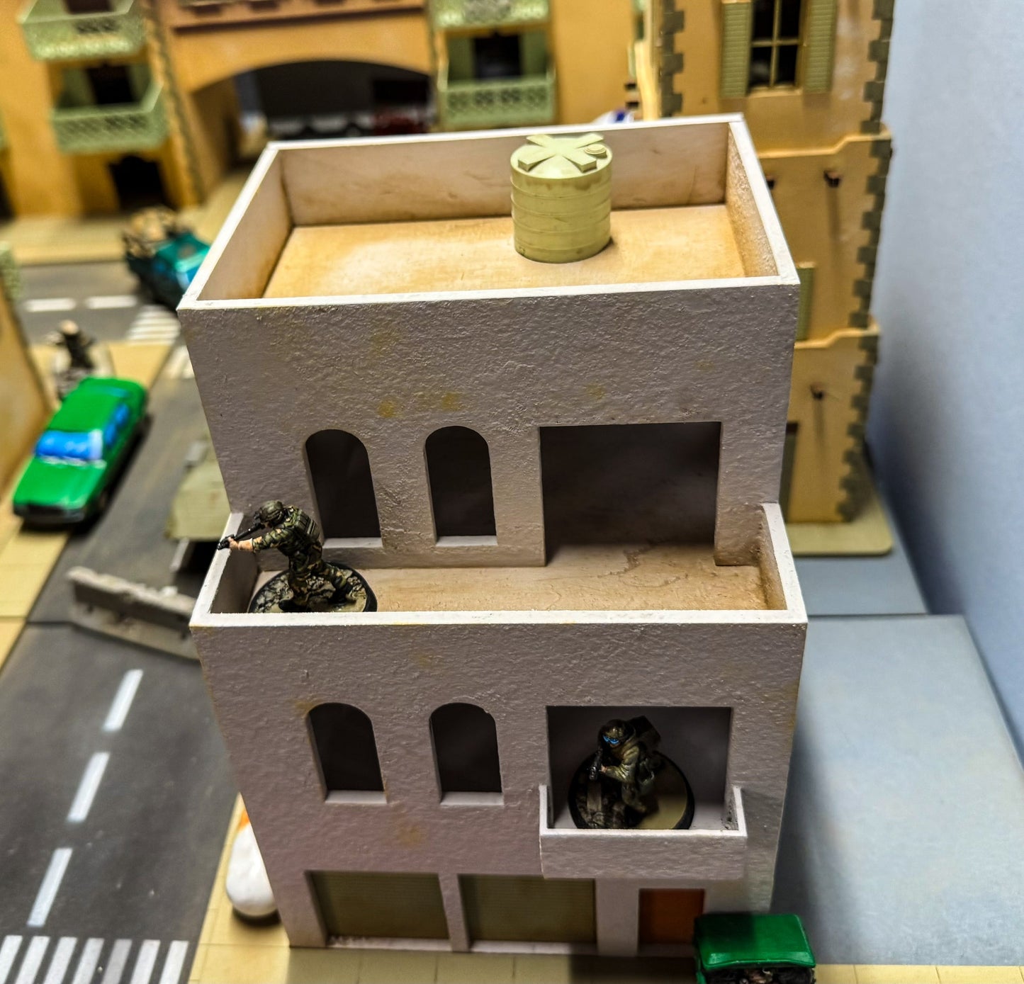 28mm Middle East Three Story Building - 28MMDF285